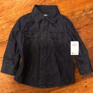Osh Kosh denim button down